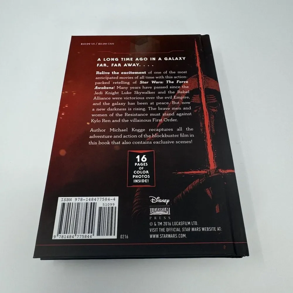Brand New, Unopen - Star Wars Hardcover Book: The Force Awakens, A Junior Novel‎
